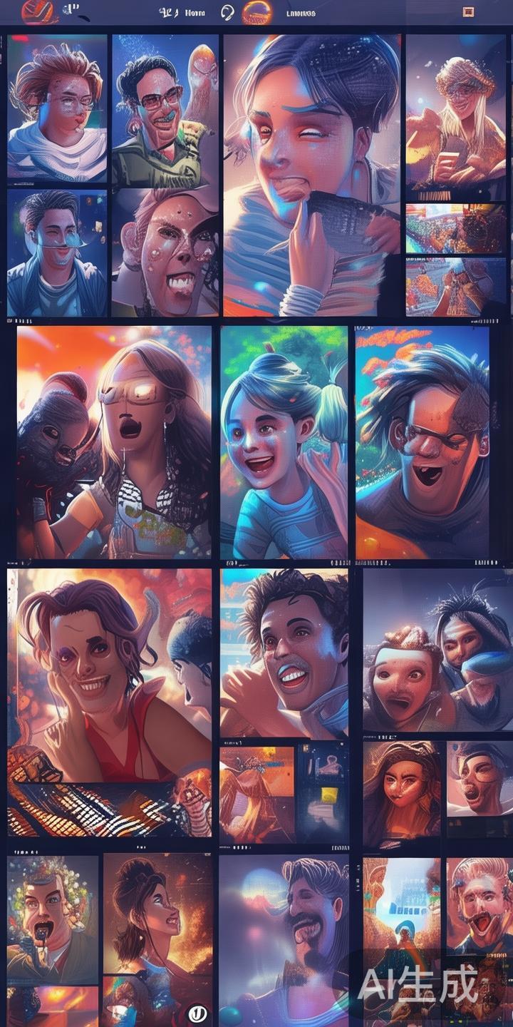 强大的社交互动提升用户黏性
娱乐不仅是视听体验，